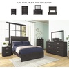 image:imageSignature Design by Ashley Twin Bed Frame Belachime CharcoalCharcoal
