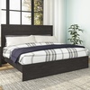 image:imageSignature Design by Ashley Twin Bed Frame Belachime CharcoalCharcoal