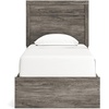 image:imageSignature Design by Ashley Twin Bed Frame Belachime CharcoalGrey