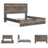 image:imageSignature Design by Ashley Twin Bed Frame Belachime CharcoalGrey