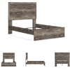 image:imageSignature Design by Ashley Twin Bed Frame Belachime CharcoalGrey