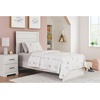 image:imageSignature Design by Ashley Twin Bed Frame Belachime CharcoalWhite