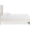 image:imageSignature Design by Ashley Twin Bed Frame Belachime CharcoalWhite