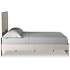 image:imageSignature Design by Ashley Twin Bed Frame Belachime CharcoalWhite