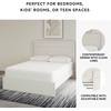 image:imageSignature Design by Ashley Twin Bed Frame Belachime CharcoalWhite