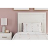 image:imageSignature Design by Ashley Twin Bed Frame Belachime CharcoalWhite