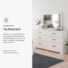 image:imageSignature Design by Ashley Twin Bed Frame Belachime CharcoalWhite