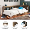 image:imageSignature Design by Ashley Twin Bookcase Storage Platform Bed Honey
