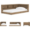image:imageSignature Design by Ashley Twin Bookcase Storage Platform Bed Honey