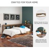 image:imageSignature Design by Ashley Twin Bookcase Storage Platform Bed Honey