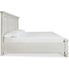 image:imageSignature Design by Ashley Twin Over Full Bunk Bed with Storage WhiteAntique White