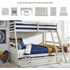 image:imageSignature Design by Ashley Twin Over Full Bunk Bed with Storage WhiteAntique White