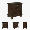 image:imageSignature Design by Ashley Twin Over Full Bunk Bed with Storage WhiteBlack