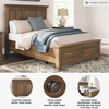 image:imageSignature Design by Ashley Twin Over Full Bunk Bed with Storage WhiteBrown