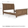 image:imageSignature Design by Ashley Twin Over Full Bunk Bed with Storage WhiteBrown
