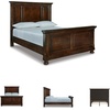 image:imageSignature Design by Ashley Twin Over Full Bunk Bed with Storage WhiteDark Brown