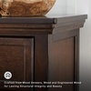 image:imageSignature Design by Ashley Twin Over Full Bunk Bed with Storage WhiteDark Brown