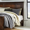 image:imageSignature Design by Ashley Twin Over Full Bunk Bed with Storage WhiteDark Brown