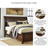 image:imageSignature Design by Ashley Twin Over Full Bunk Bed with Storage WhiteDark Brown