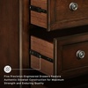 image:imageSignature Design by Ashley Twin Over Full Bunk Bed with Storage WhiteDark Brown