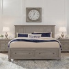 image:imageSignature Design by Ashley Twin Over Full Bunk Bed with Storage WhiteLight Gray