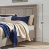 image:imageSignature Design by Ashley Twin Over Full Bunk Bed with Storage WhiteLight Gray