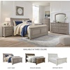 image:imageSignature Design by Ashley Twin Over Full Bunk Bed with Storage WhiteLight Gray