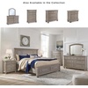 image:imageSignature Design by Ashley Twin Over Full Bunk Bed with Storage WhiteLight Gray