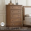image:imageSignature Design by Ashley Twin Over Full Bunk Bed with Storage WhiteMedium Brown
