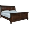 image:imageSignature Design by Ashley Twin Over Full Bunk Bed with Storage WhiteRustic Brown