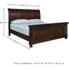 image:imageSignature Design by Ashley Twin Over Full Bunk Bed with Storage WhiteRustic Brown