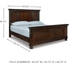 image:imageSignature Design by Ashley Twin Over Full Bunk Bed with Storage WhiteRustic Brown