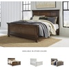 image:imageSignature Design by Ashley Twin Over Full Bunk Bed with Storage WhiteRustic Brown