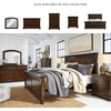 image:imageSignature Design by Ashley Twin Over Full Bunk Bed with Storage WhiteRustic Brown