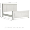 image:imageSignature Design by Ashley Twin Over Full Bunk Bed with Storage WhiteWhitewash