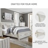 image:imageSignature Design by Ashley Twin Over Full Bunk Bed with Storage WhiteWhitewash