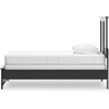 image:imageSignature Design by Ashley Twin Panel Bed Frame Kids Maribel Black