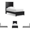 image:imageSignature Design by Ashley Twin Panel Bed Frame Kids Maribel Black