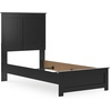 image:imageSignature Design by Ashley Twin Panel Bed Frame Kids Maribel Black