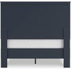 image:imageSignature Design by Ashley Twin Panel Headboard Farmhouse Navy BlueFull