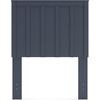 image:imageSignature Design by Ashley Twin Panel Headboard Farmhouse Navy BlueTwin