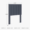 image:imageSignature Design by Ashley Twin Panel Headboard Farmhouse Navy BlueTwin