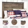 image:imageSignature Design by Ashley Twin Panel Headboard Only Brown TrinellFull