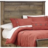 image:imageSignature Design by Ashley Twin Panel Headboard Only Brown TrinellFull