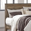 image:imageSignature Design by Ashley Twin Panel Headboard Only Brown TrinellKingCal King