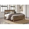 image:imageSignature Design by Ashley Twin Panel Headboard Only Brown TrinellKingCal King