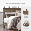 image:imageSignature Design by Ashley Twin Panel Headboard Only Brown TrinellKingCal King