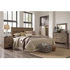 image:imageSignature Design by Ashley Twin Panel Headboard Only Brown TrinellKingCal King
