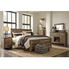 image:imageSignature Design by Ashley Twin Panel Headboard Only Brown TrinellKingCal King