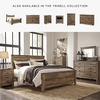 image:imageSignature Design by Ashley Twin Panel Headboard Only Brown TrinellKingCal King